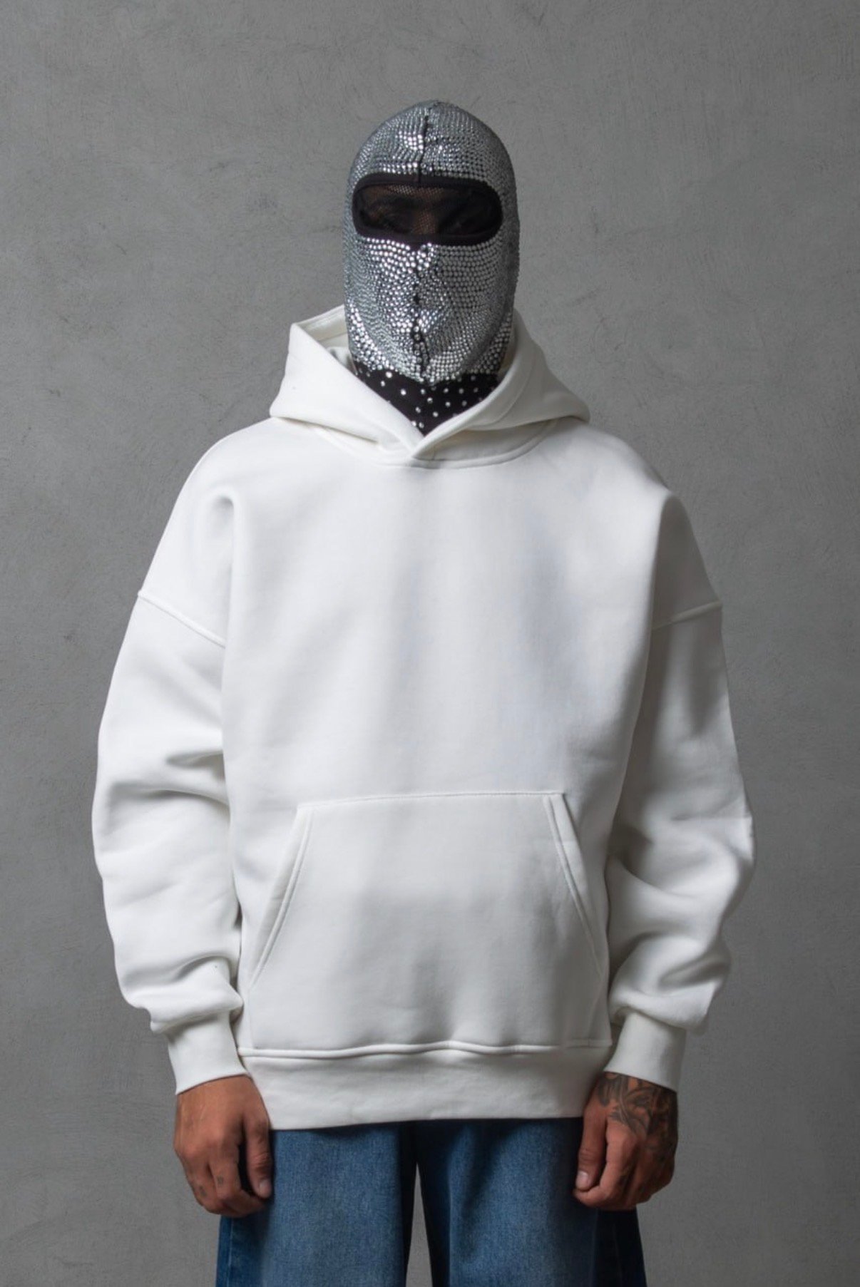 White Hoodie Angle
